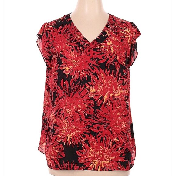 Sejour Short Sleeve Blouse Size 1X (Plus) - Picture 1 of 2